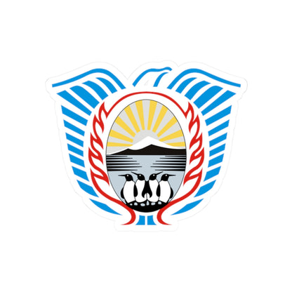 Coat of Arms Tierra del Fuego Argentina - STICKER Vinyl Kiss-Cut Decal