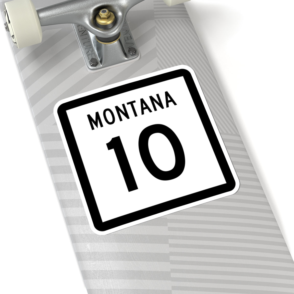 MT-10 (Montana) (Road Sign) STICKER Vinyl Kiss-Cut Decal