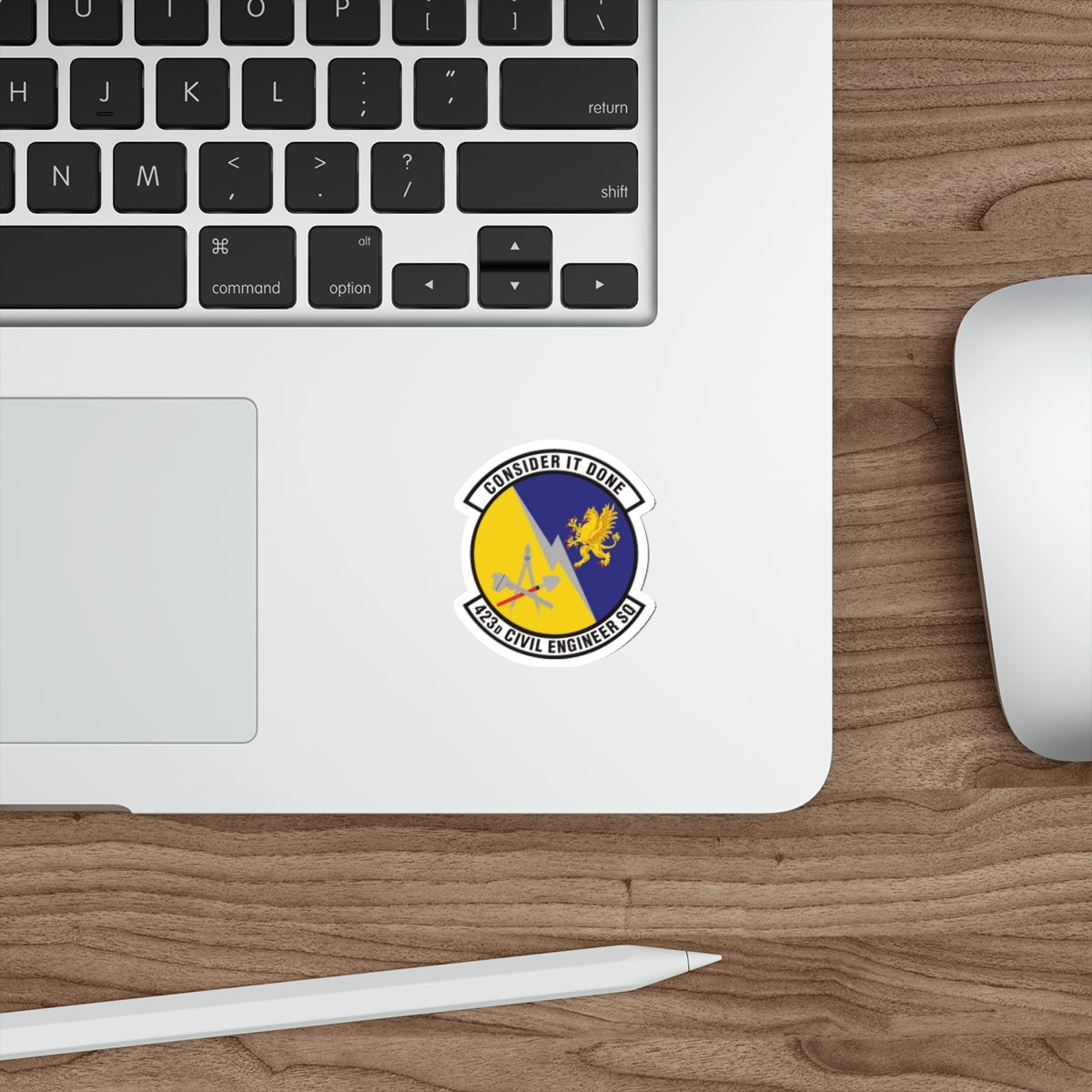 423d Civil Engineer Squadron (U.S. Air Force) STICKER Vinyl Die-Cut Decal-The Sticker Space