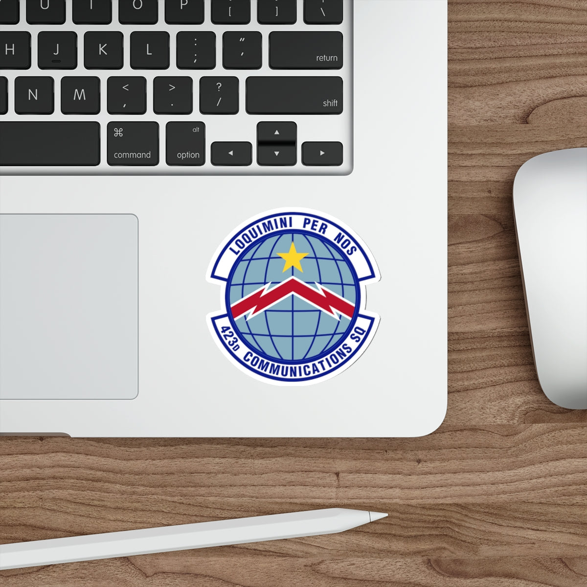 423d Communications Squadron (U.S. Air Force) STICKER Vinyl Die-Cut Decal-The Sticker Space