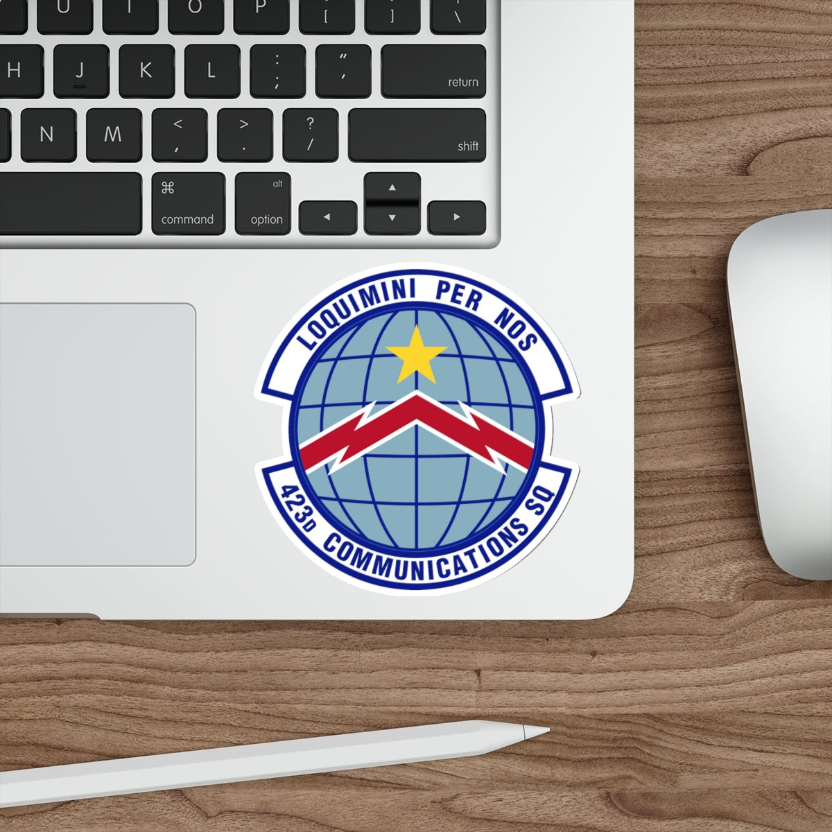 423d Communications Squadron (U.S. Air Force) STICKER Vinyl Die-Cut Decal-The Sticker Space