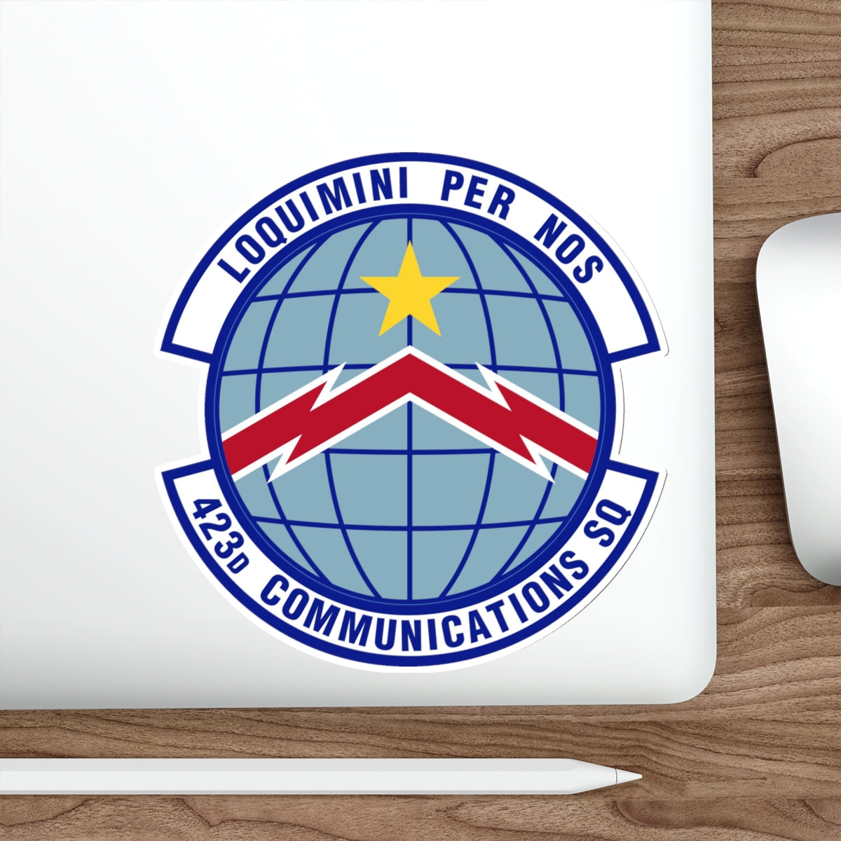 423d Communications Squadron (U.S. Air Force) STICKER Vinyl Die-Cut Decal-The Sticker Space