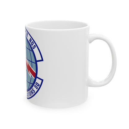 423d Communications Squadron (U.S. Air Force) White Coffee Mug-The Sticker Space