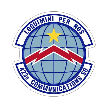 423d Communications Squadron (U.S. Air Force) STICKER Vinyl Die-Cut Decal 6 Inch - The Sticker Space