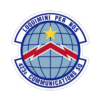 423d Communications Squadron (U.S. Air Force) STICKER Vinyl Die-Cut Decal - The Sticker Space