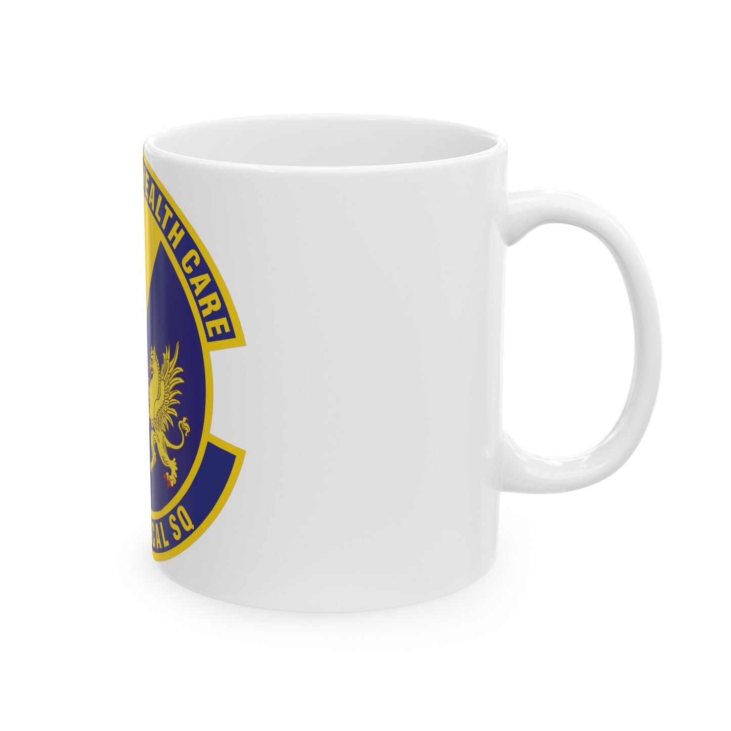 423d Medical Squadron (U.S. Air Force) White Coffee Mug-The Sticker Space