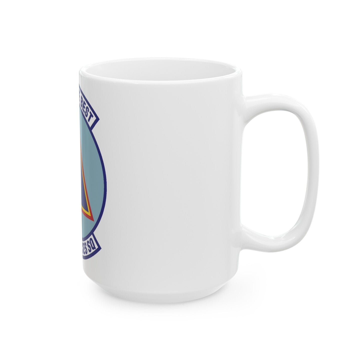 423d Services Squadron (U.S. Air Force) White Coffee Mug-The Sticker Space