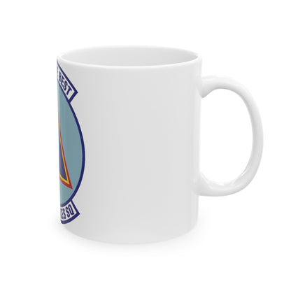 423d Services Squadron (U.S. Air Force) White Coffee Mug-The Sticker Space