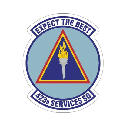 423d Services Squadron (U.S. Air Force) STICKER Vinyl Die-Cut Decal - The Sticker Space