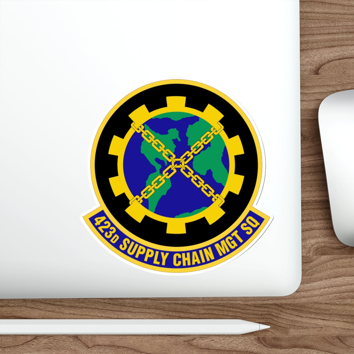 423d Supply Chain Management Squadron (U.S. Air Force) STICKER Vinyl Die-Cut Decal-The Sticker Space