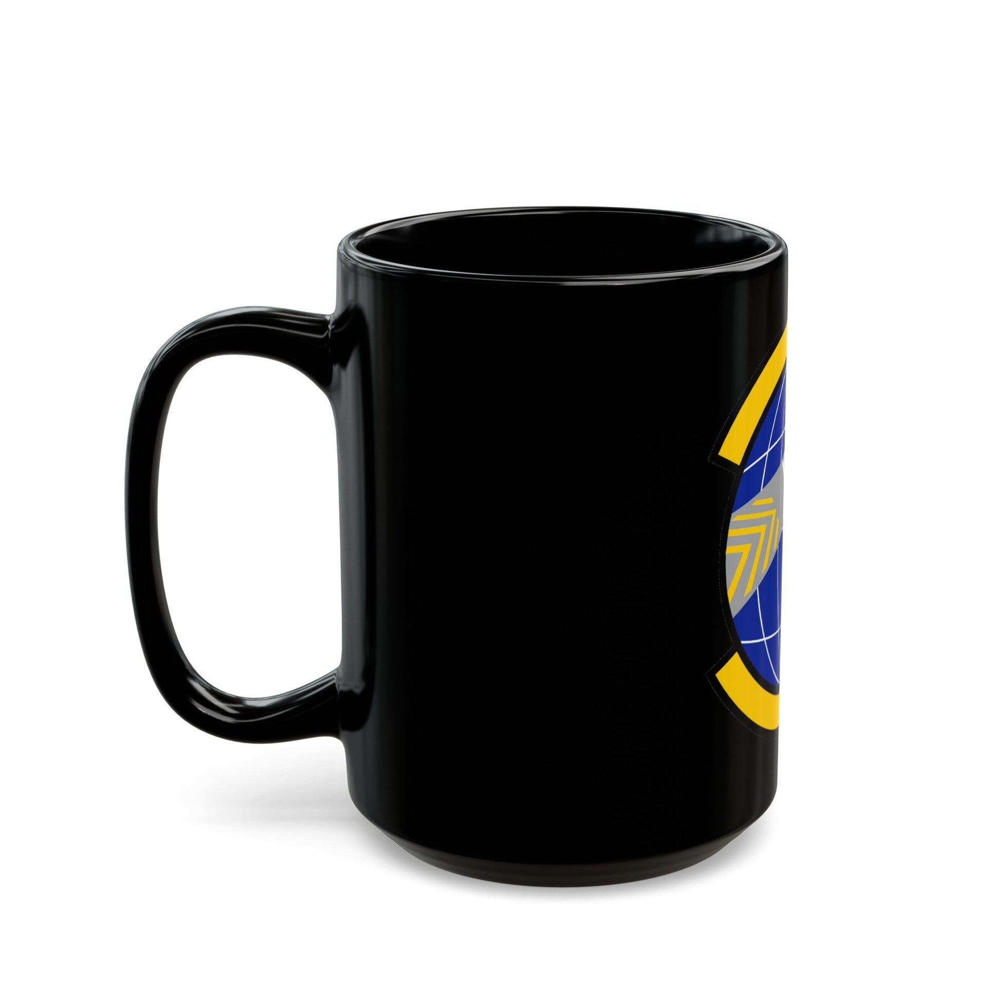 424 Air Base Squadron USAFE (U.S. Air Force) Black Coffee Mug-The Sticker Space