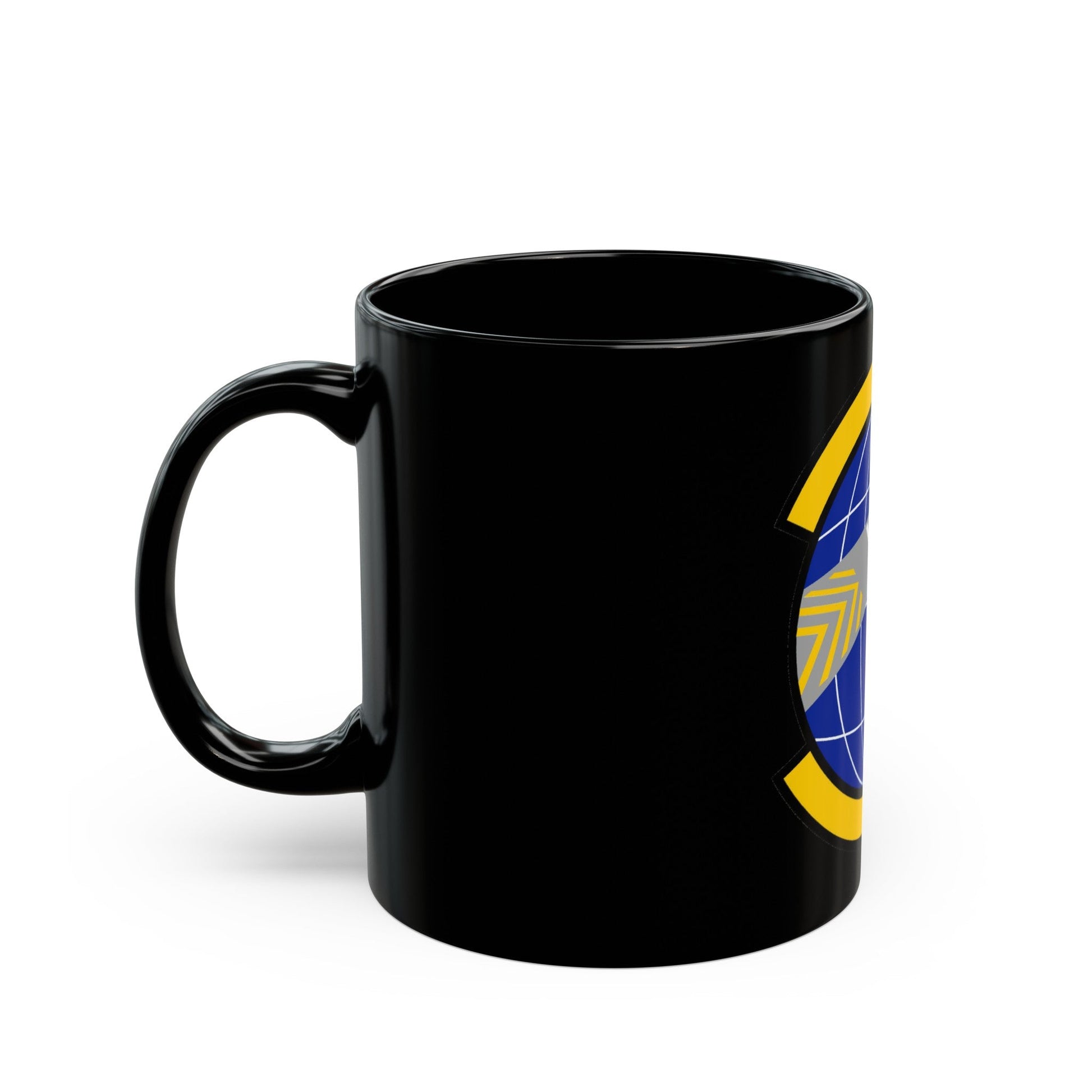 424 Air Base Squadron USAFE (U.S. Air Force) Black Coffee Mug-The Sticker Space