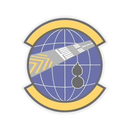 424 Air Base Squadron USAFE (U.S. Air Force) STICKER Vinyl Kiss-Cut Decal 4 Inch Transparent - The Sticker Space