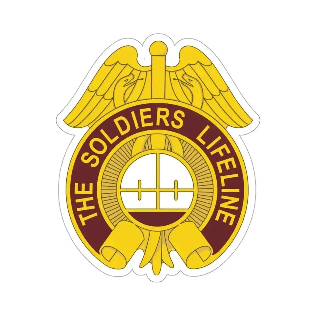 424 Medical Battalion (U.S. Army) STICKER Vinyl Die-Cut Decal 3 Inch - The Sticker Space