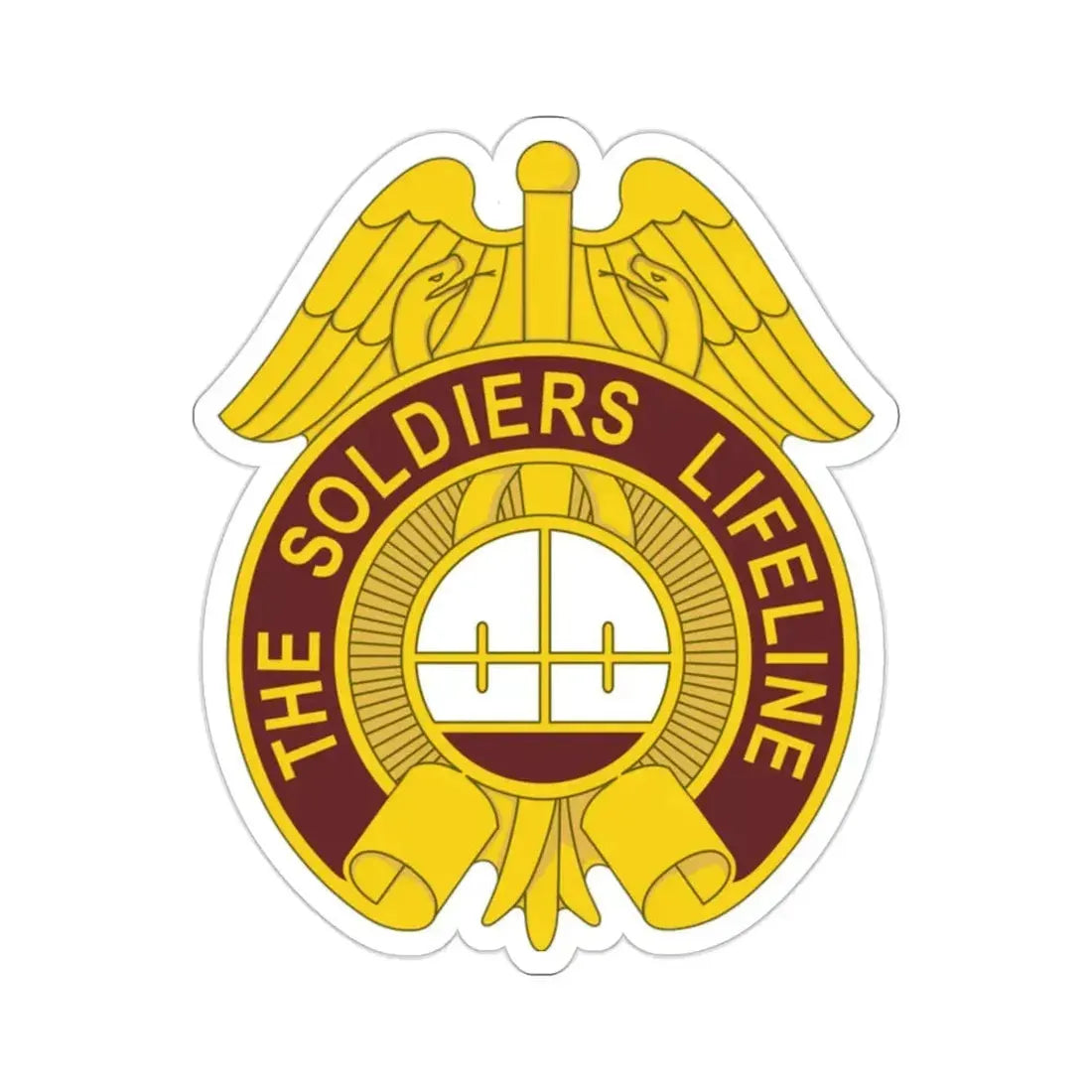 424 Medical Battalion (U.S. Army) STICKER Vinyl Die-Cut Decal - The Sticker Space