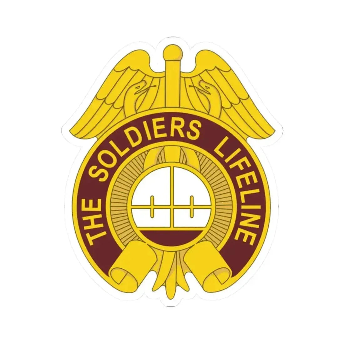 424 Medical Battalion (U.S. Army) STICKER Vinyl Kiss-Cut Decal - The Sticker Space