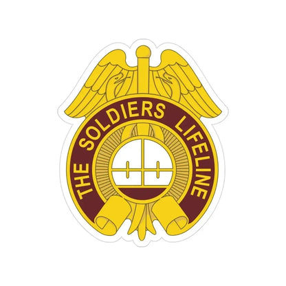 424 Medical Battalion (U.S. Army) Transparent STICKER Die-Cut Vinyl Decal - The Sticker Space