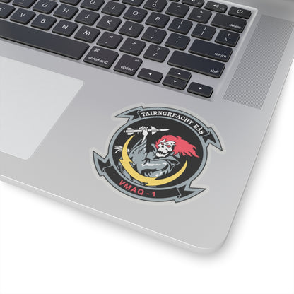 VMAQ 1 Marine Tactical Electronic Warfare Squadron 1 (USMC) STICKER Vinyl Kiss-Cut Decal