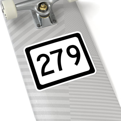 WV-279 (Virginia) (Road Sign) STICKER Vinyl Kiss-Cut Decal
