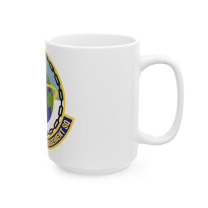 424th Supply Chain Management Squadron (U.S. Air Force) White Coffee Mug-The Sticker Space