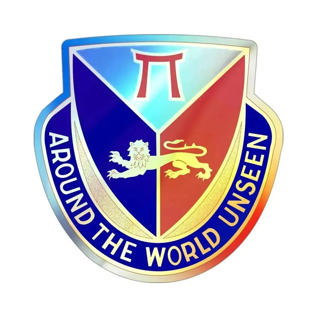 425 Infantry Regiment (U.S. Army) Holographic STICKER Die-Cut Vinyl Decal 3 Inch Holographic - The Sticker Space