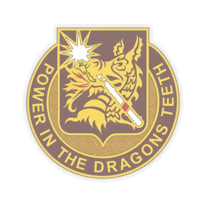 425 Medical Battalion (U.S. Army) STICKER Vinyl Kiss-Cut Decal 2 Inch Transparent - The Sticker Space