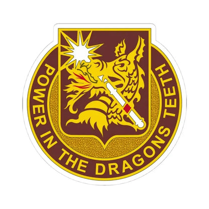 425 Medical Battalion (U.S. Army) STICKER Vinyl Kiss-Cut Decal 4 Inch White - The Sticker Space