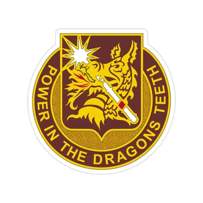 425 Medical Battalion (U.S. Army) Transparent STICKER Die-Cut Vinyl Decal 6 Inch - The Sticker Space