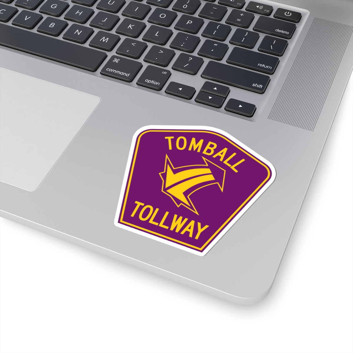 Tomball Tollway (Texas) (Road Sign) STICKER Vinyl Kiss-Cut Decal