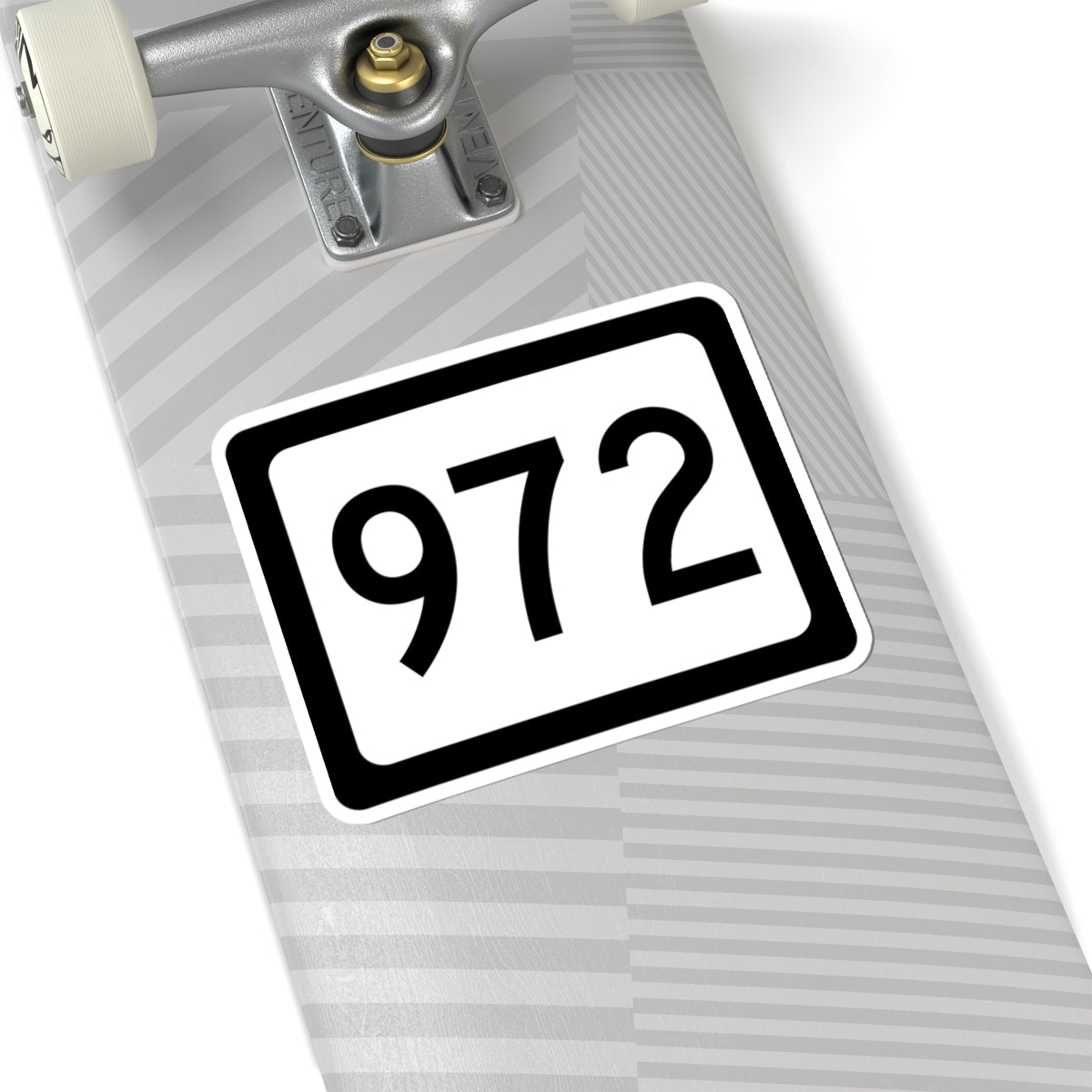 WV-972 (Virginia) (Road Sign) STICKER Vinyl Kiss-Cut Decal