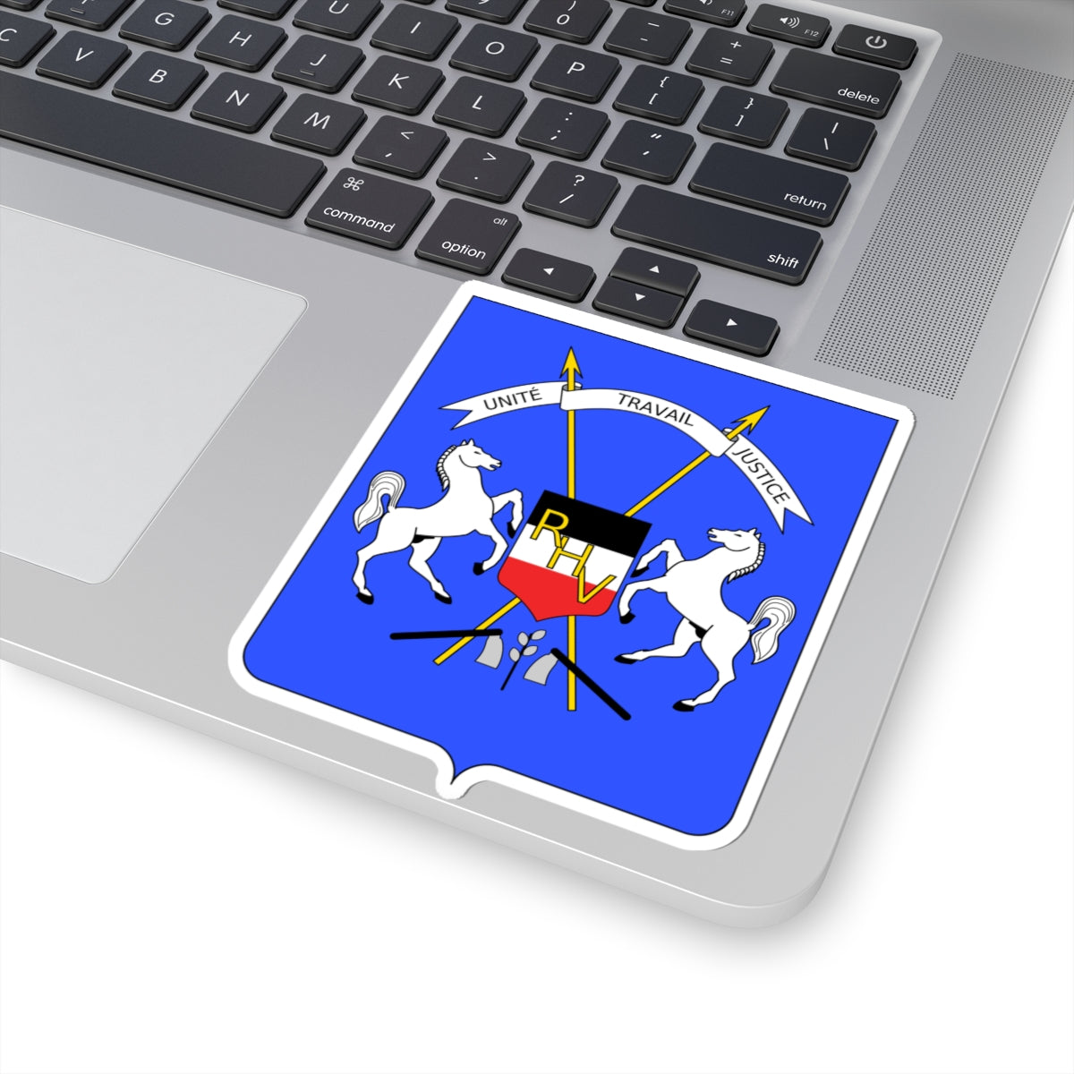 Coat of arms of Upper Volta - STICKER Vinyl Kiss-Cut Decal