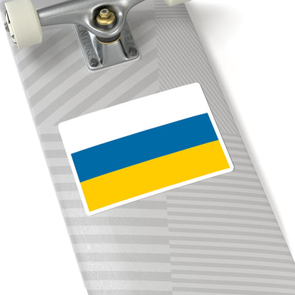 Flag of Tornedalians (Finland) STICKER Vinyl Kiss-Cut Decal