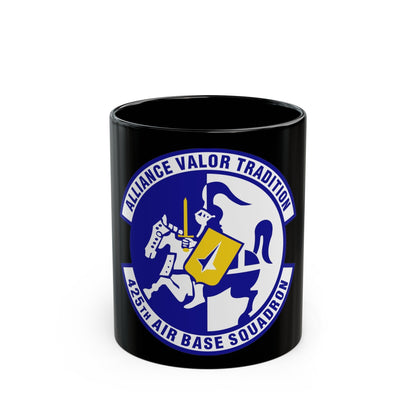 425th Air Base Squadron (U.S. Air Force) Black Coffee Mug-11oz-The Sticker Space