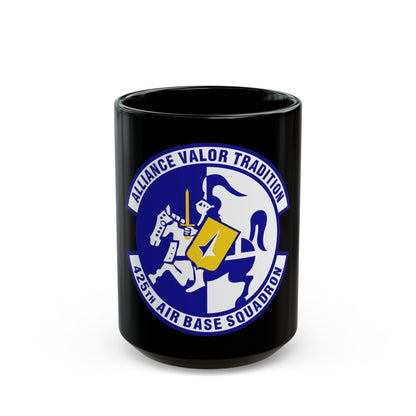 425th Air Base Squadron (U.S. Air Force) Black Coffee Mug-15oz-The Sticker Space