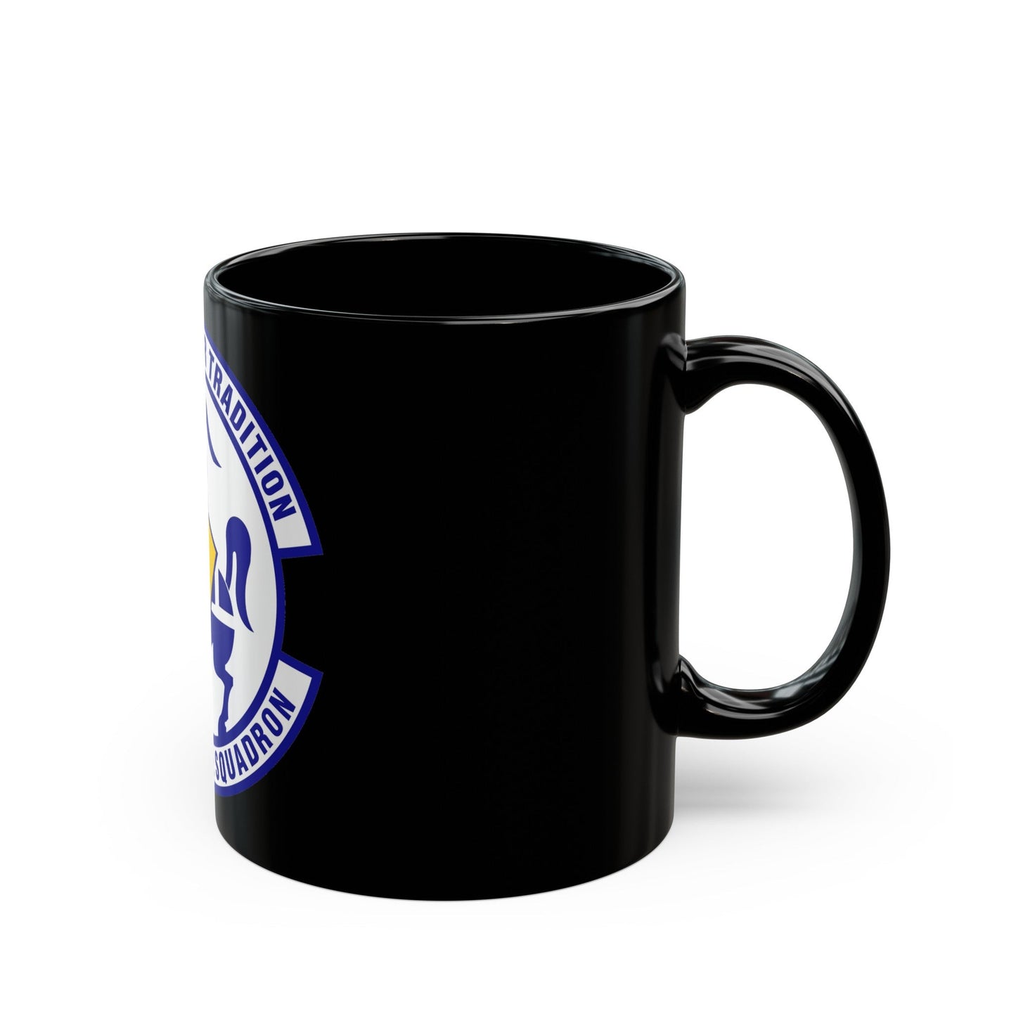 425th Air Base Squadron (U.S. Air Force) Black Coffee Mug-The Sticker Space