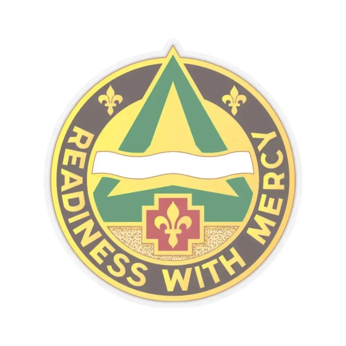 426 Medical Brigade 2 (U.S. Army) STICKER Vinyl Kiss-Cut Decal 2 Inch Transparent - The Sticker Space