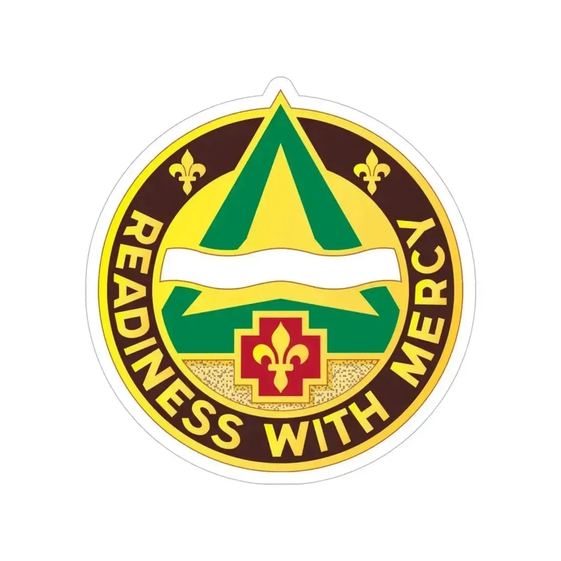 426 Medical Brigade 2 (U.S. Army) Transparent STICKER Die-Cut Vinyl Decal 6 Inch - The Sticker Space