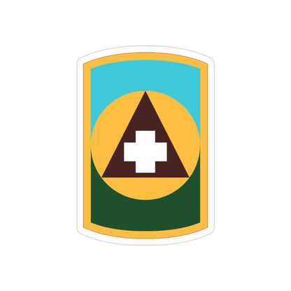 426 Medical Brigade (U.S. Army) REVERSE PRINT Transparent STICKER-3" × 3"-The Sticker Space