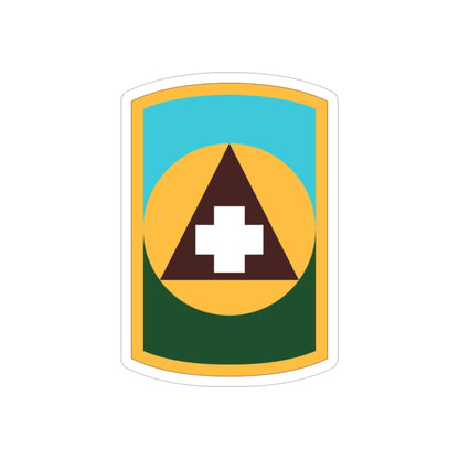 426 Medical Brigade (U.S. Army) REVERSE PRINT Transparent STICKER-4" × 4"-The Sticker Space