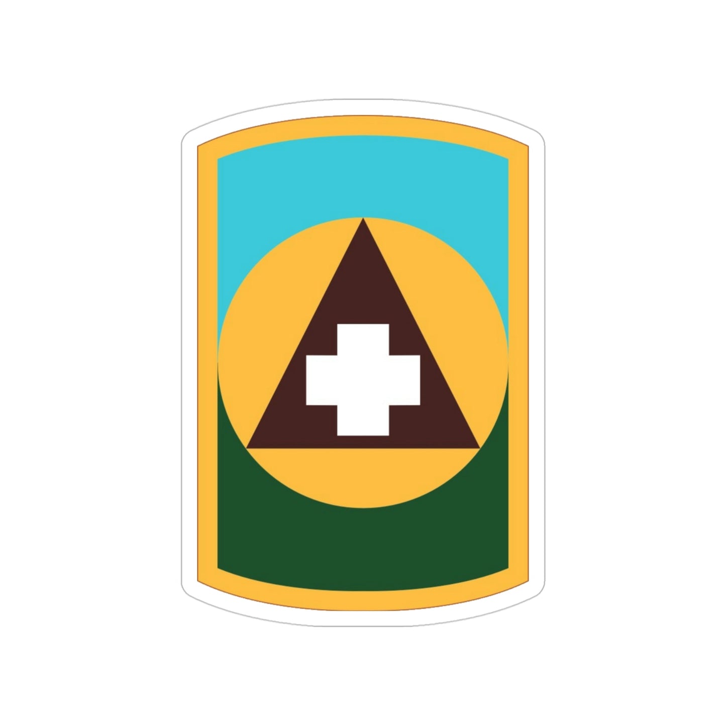 426 Medical Brigade (U.S. Army) Transparent STICKER Die-Cut Vinyl Decal-4 Inch-The Sticker Space