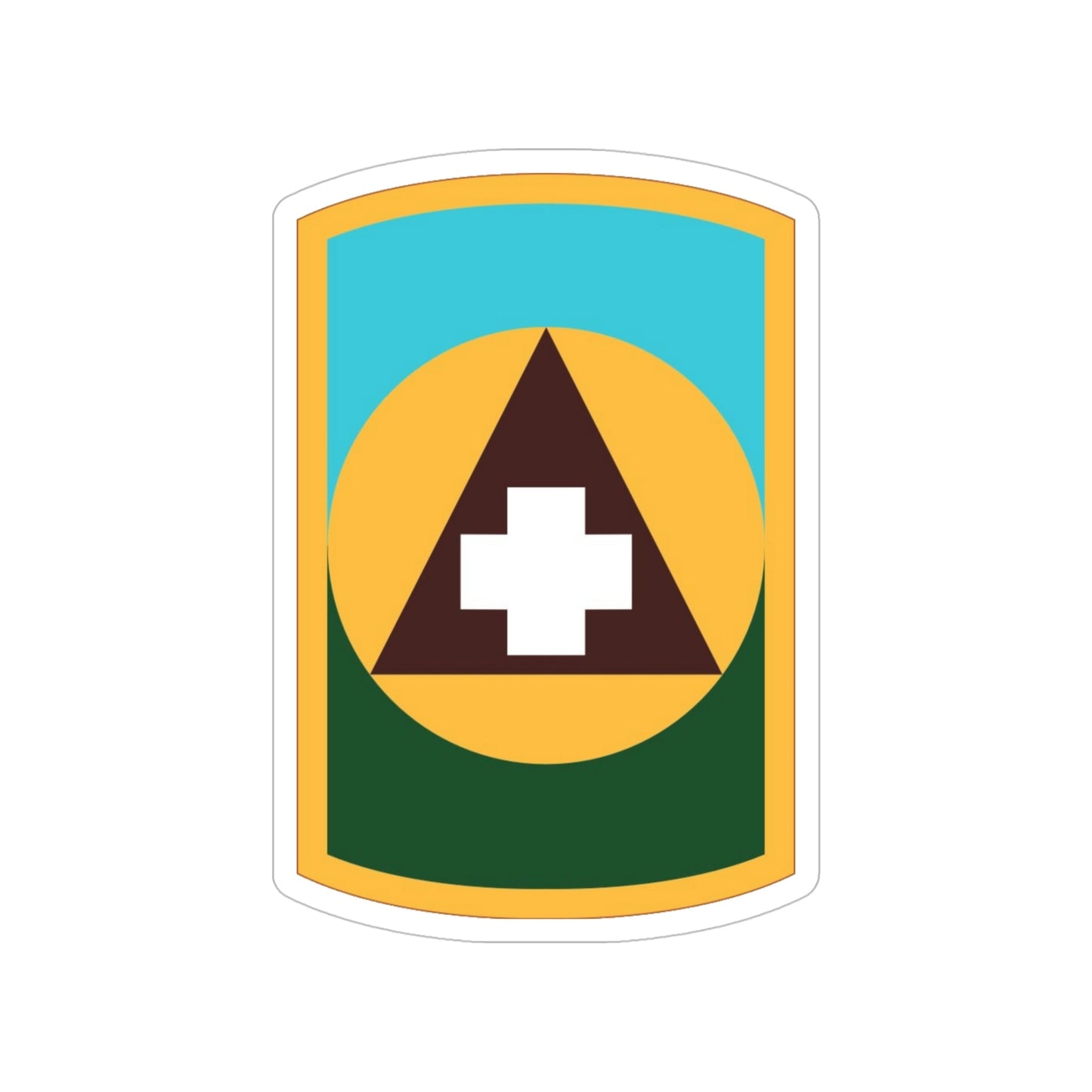 426 Medical Brigade (U.S. Army) Transparent STICKER Die-Cut Vinyl Decal-5 Inch-The Sticker Space