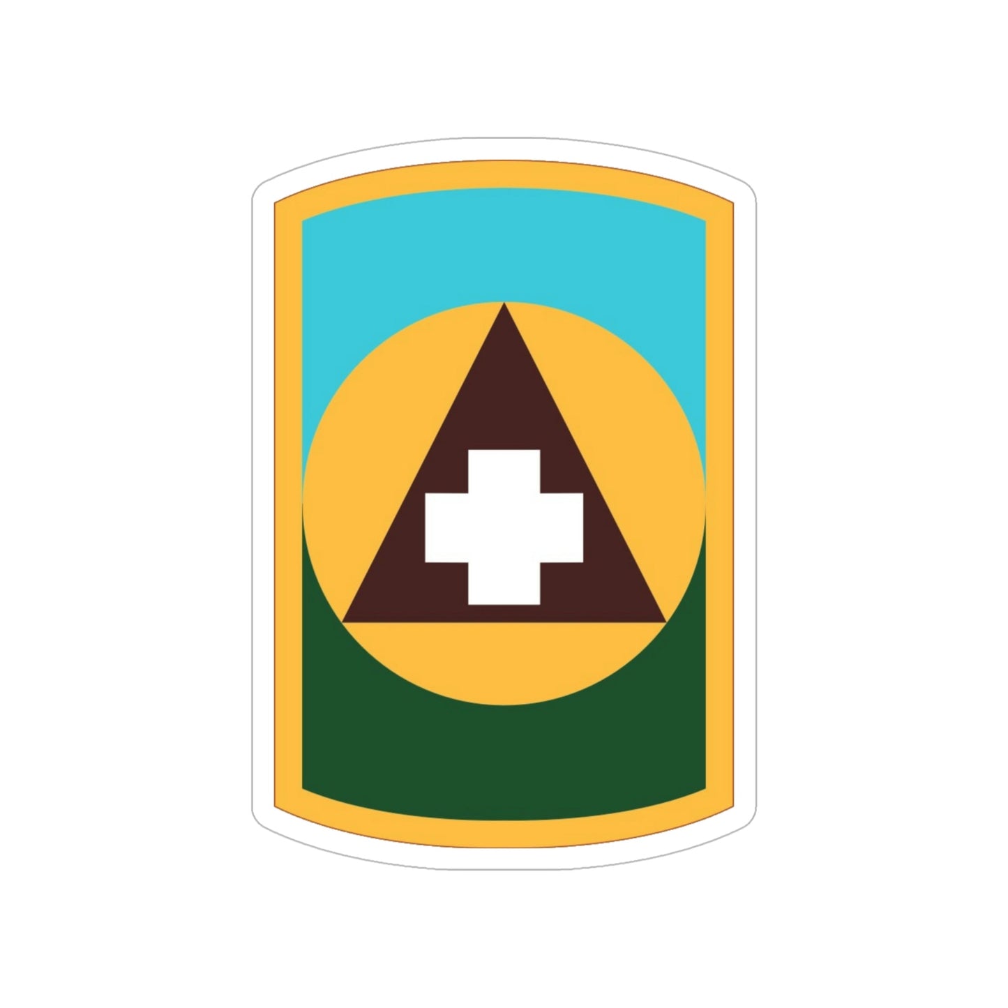 426 Medical Brigade (U.S. Army) Transparent STICKER Die-Cut Vinyl Decal-6 Inch-The Sticker Space