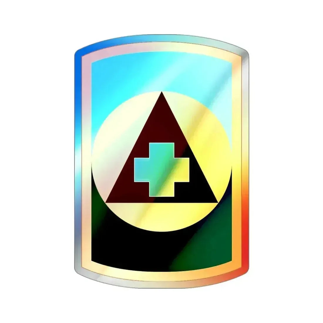 426 Medical Brigade (U.S. Army) Holographic STICKER Die-Cut Vinyl Decal 3 Inch Holographic - The Sticker Space