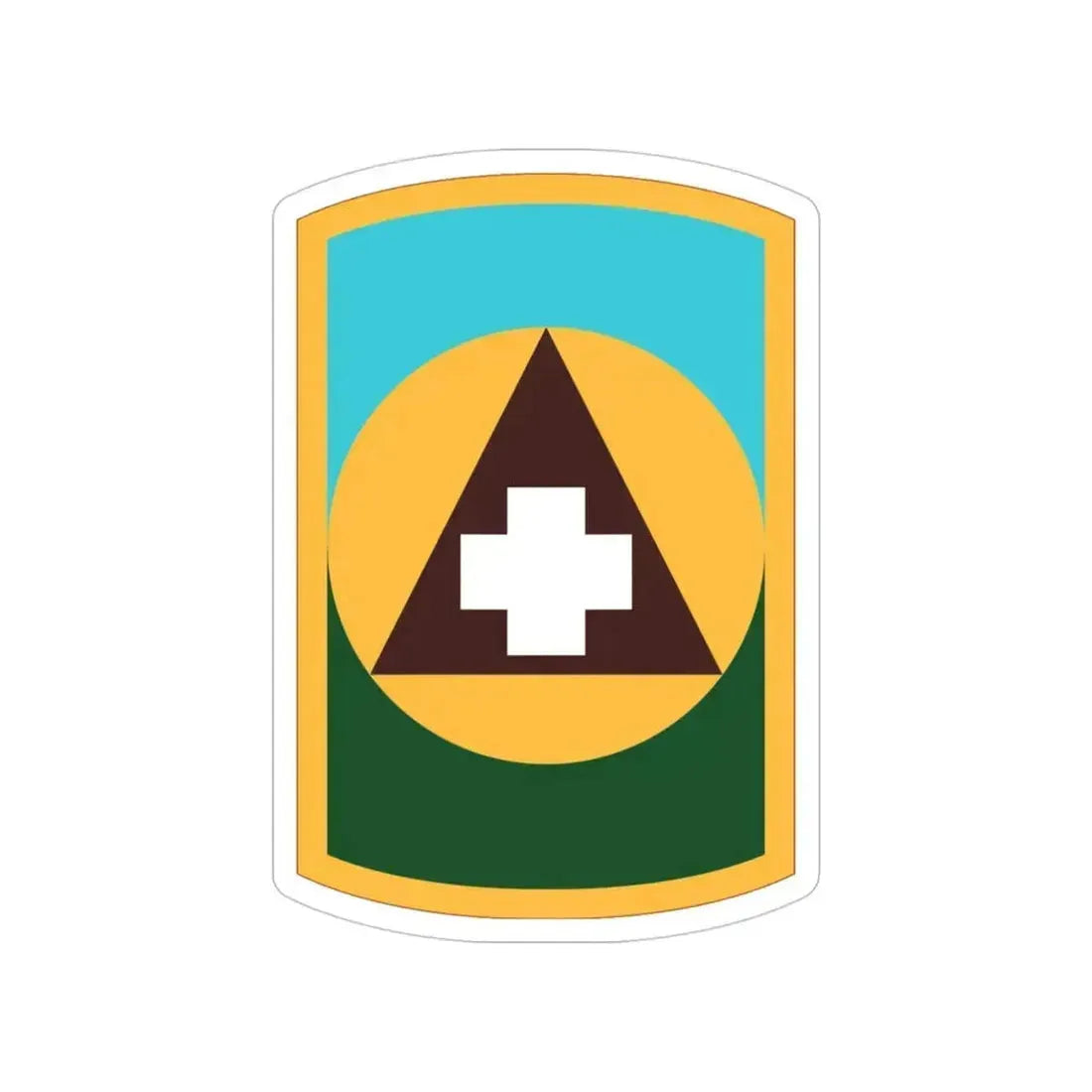 426 Medical Brigade (U.S. Army) Transparent STICKER Die-Cut Vinyl Decal 4 Inch - The Sticker Space