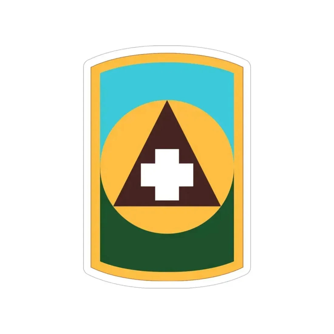 426 Medical Brigade (U.S. Army) Transparent STICKER Die-Cut Vinyl Decal 4 Inch - The Sticker Space