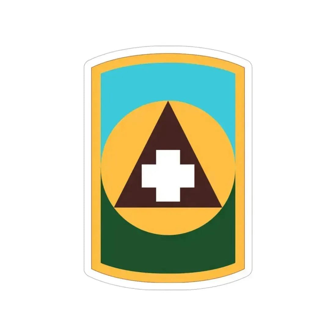 426 Medical Brigade (U.S. Army) Transparent STICKER Die-Cut Vinyl Decal 5 Inch - The Sticker Space
