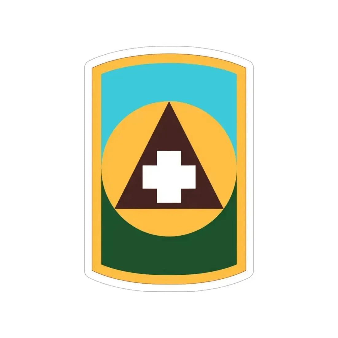 426 Medical Brigade (U.S. Army) Transparent STICKER Die-Cut Vinyl Decal 5 Inch - The Sticker Space