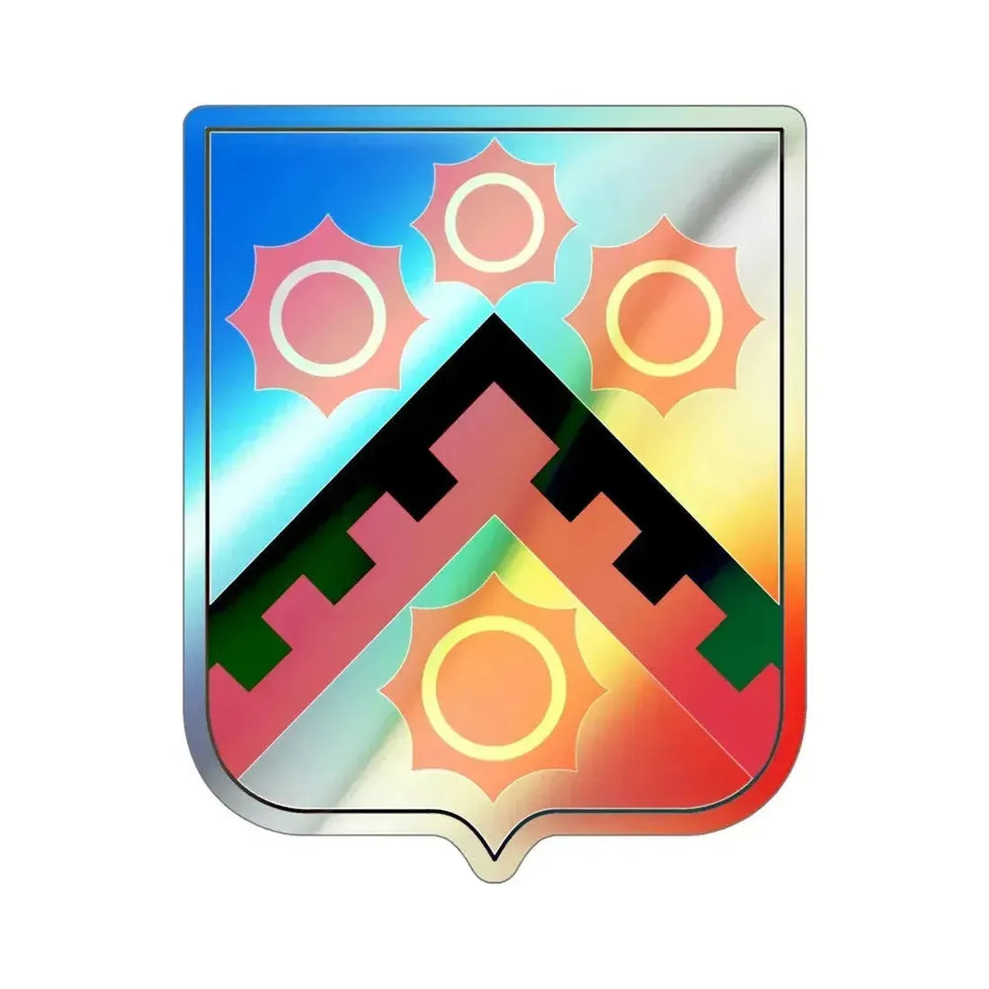 426 Signal Battalion 2 (U.S. Army) Holographic STICKER Die-Cut Vinyl Decal 6 Inch Holographic - The Sticker Space