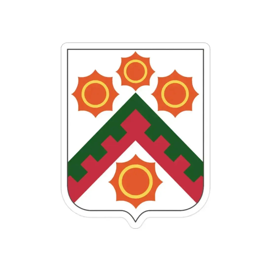 426 Signal Battalion 2 (U.S. Army) REVERSE PRINT Transparent Die-Cut STICKER 2 Inch Die-Cut Transparent - The Sticker Space