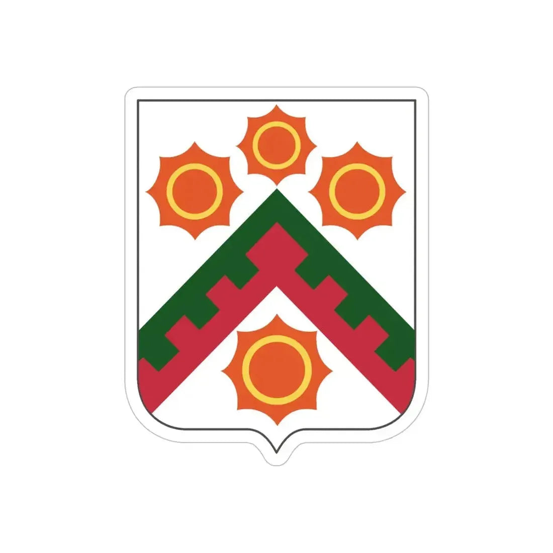 426 Signal Battalion 2 (U.S. Army) REVERSE PRINT Transparent Die-Cut STICKER - The Sticker Space